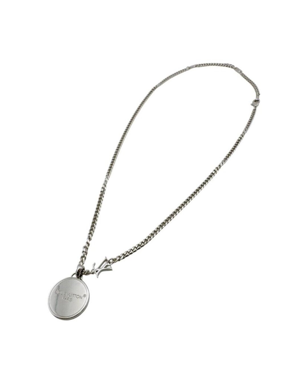 Louis Vuitton Circle Damier St Poule Necklace - Picture 2 of 8